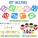 Buy 45 PCS Sandwich Cutter Kids DIY Toast Mold Bread Food Moulds Xmas Gift discounted | Products On Sale Australia