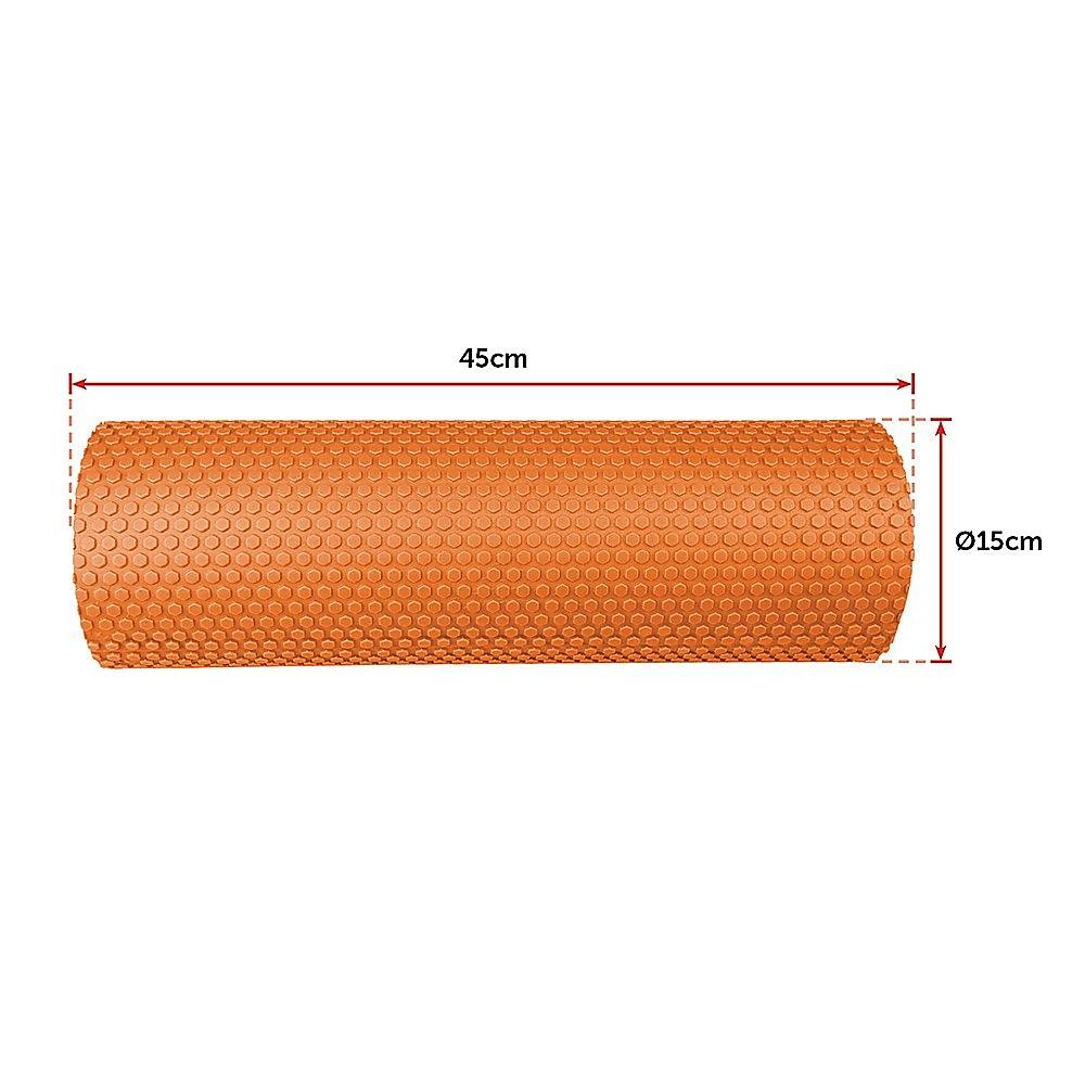 Buy 45 x 15cm Physio Yoga Pilates Foam Roller discounted | Products On Sale Australia