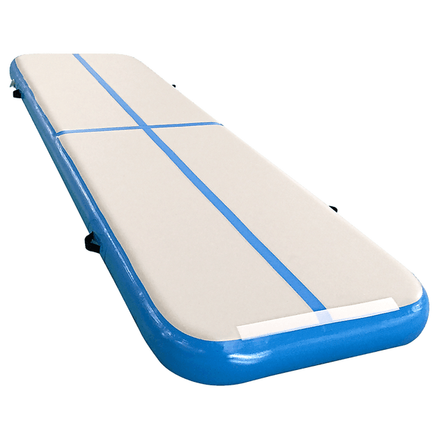 Buy 4m Inflatable Air Track Gym Mat Airtrack Tumbling Gymnastics Tumbling with Pump discounted | Products On Sale Australia