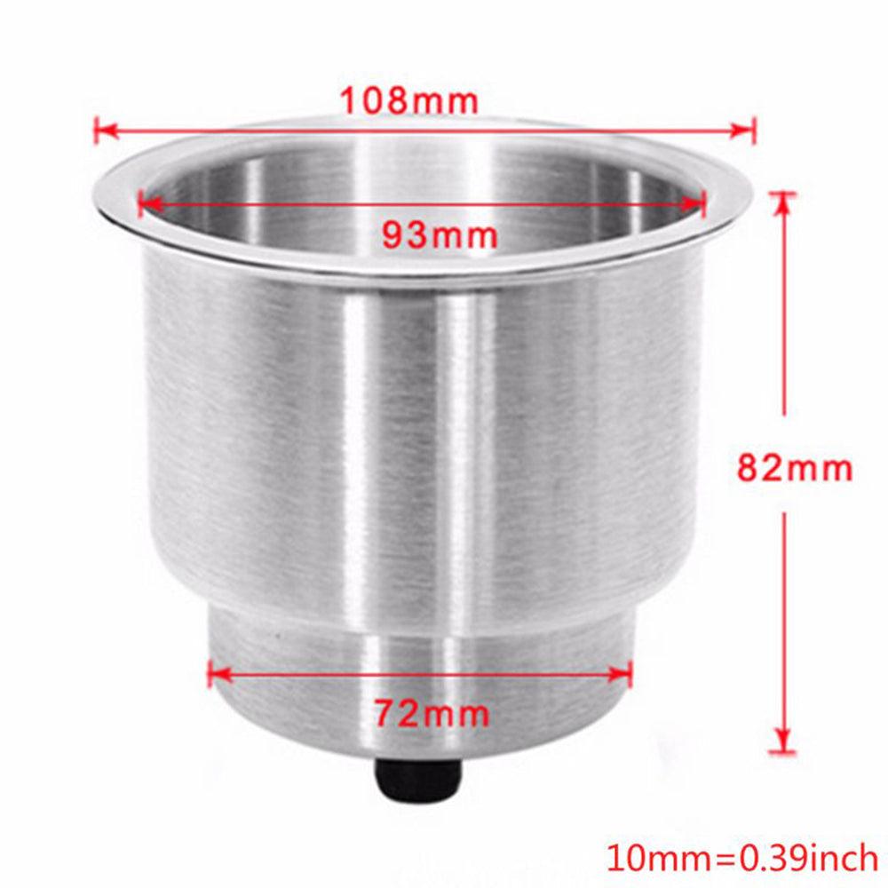 Buy 4PCS Stainless Drink Cup Holder Insert for Boat/Car/Truck RV/Camper/Yacht/Sofa discounted | Products On Sale Australia