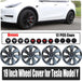 Buy 4PCS Wheel Cover Caps 19Inch ABS Gray Rim Hubcap Hub Cap For Tesla Model Y discounted | Products On Sale Australia