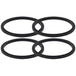 Buy 4x For Nutribullet RX Gasket Black Seal Ring - Suits 1700W 1700 N17-1001 Blade discounted | Products On Sale Australia