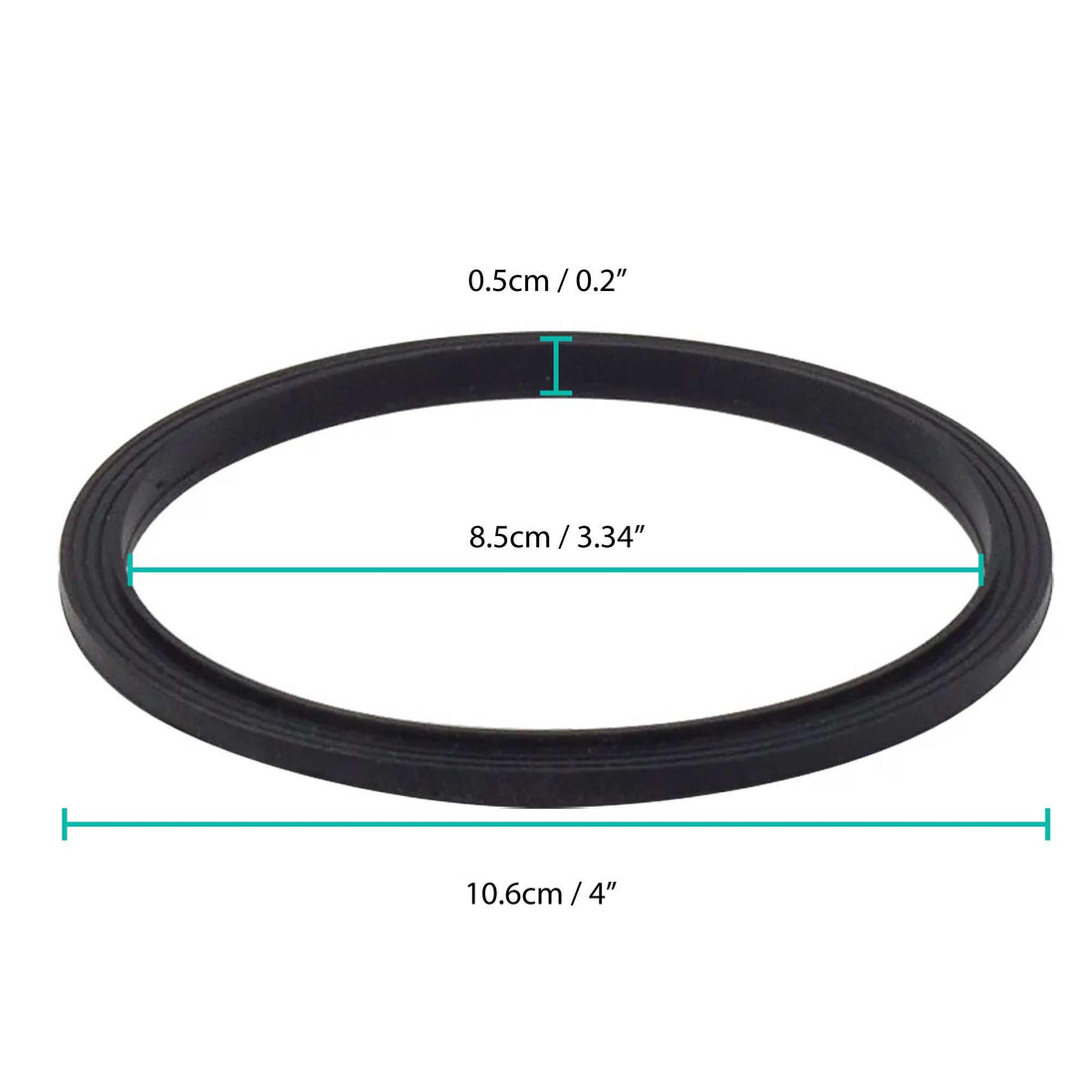 Buy 4x For Nutribullet RX Gasket Black Seal Ring - Suits 1700W 1700 N17-1001 Blade discounted | Products On Sale Australia