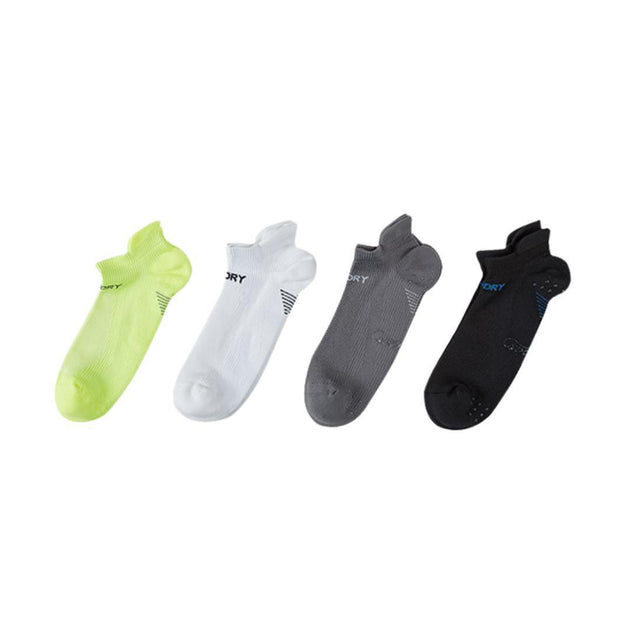 Buy 4X Rexy Seamless Sport Sneakers Socks Medium Non-Slip Heel Tab MULTI COLOUR discounted | Products On Sale Australia