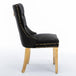 Buy 4x Velvet Dining Chairs with Golden Metal Legs-Black discounted | Products On Sale Australia