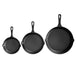 Buy 5-star chef Non Stick Frying Pan Cast Iron 3PCS discounted | Products On Sale Australia