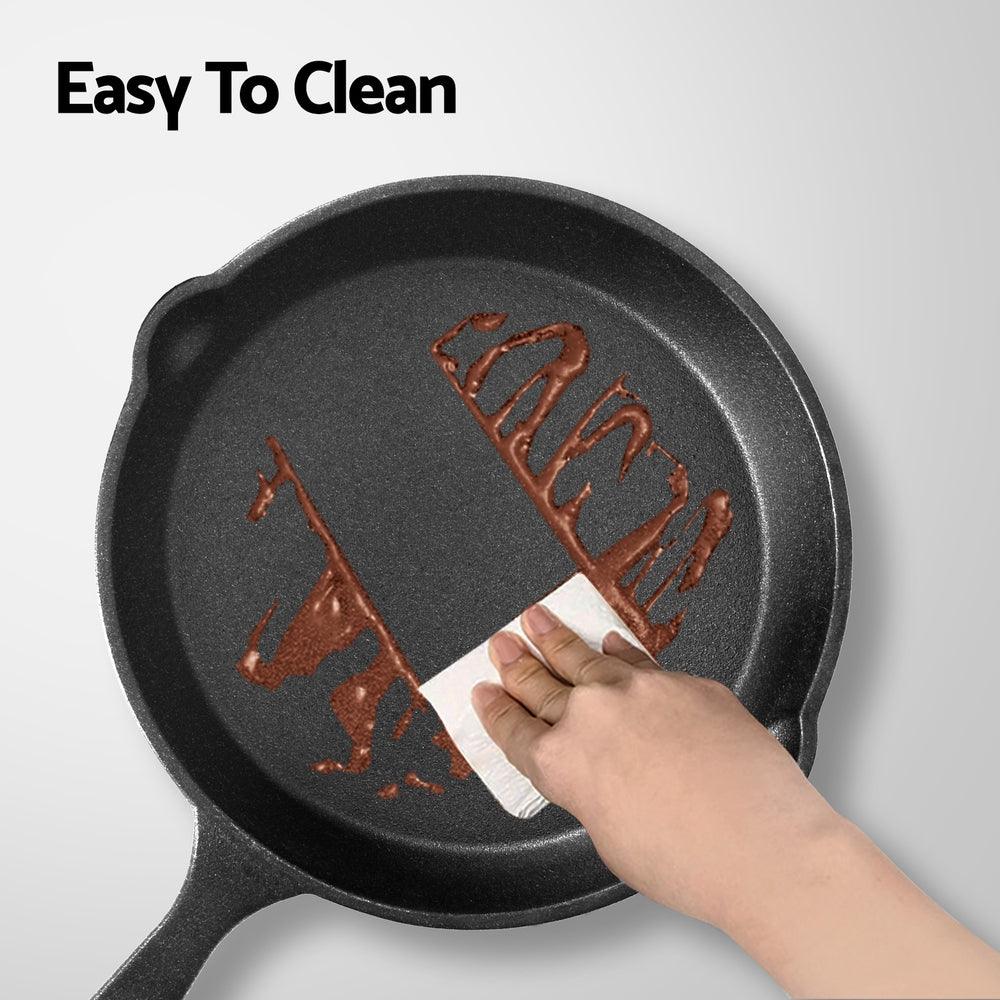 Buy 5-star chef Non Stick Frying Pan Cast Iron 3PCS discounted | Products On Sale Australia