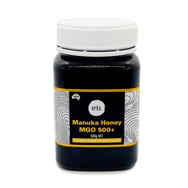 Buy 500g MGO 500+ Australian Manuka Honey - 100% Raw Natural Pure Jelly Bush discounted | Products On Sale Australia