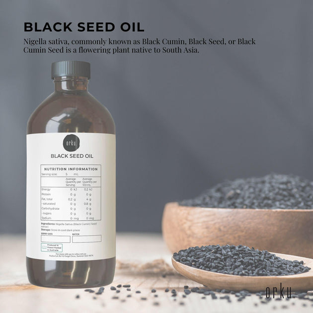 Buy 500ml Pure Black Seed Oil - 100% Ethiopian Nigella Sativa Cumin Cold Pressed discounted | Products On Sale Australia