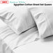 Buy 500TC Ramca White Egyptian Cotton Sheet Set Queen discounted | Products On Sale Australia