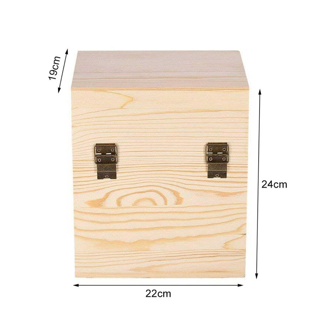 Buy 59 Slots Essential Oils Storage Box - Wooden 3-Tier Bottle Holder discounted | Products On Sale Australia