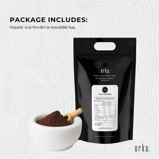 Buy 5kg Acai Powder Bag 100% Organic - Pure Superfood Amazon Berries discounted | Products On Sale Australia