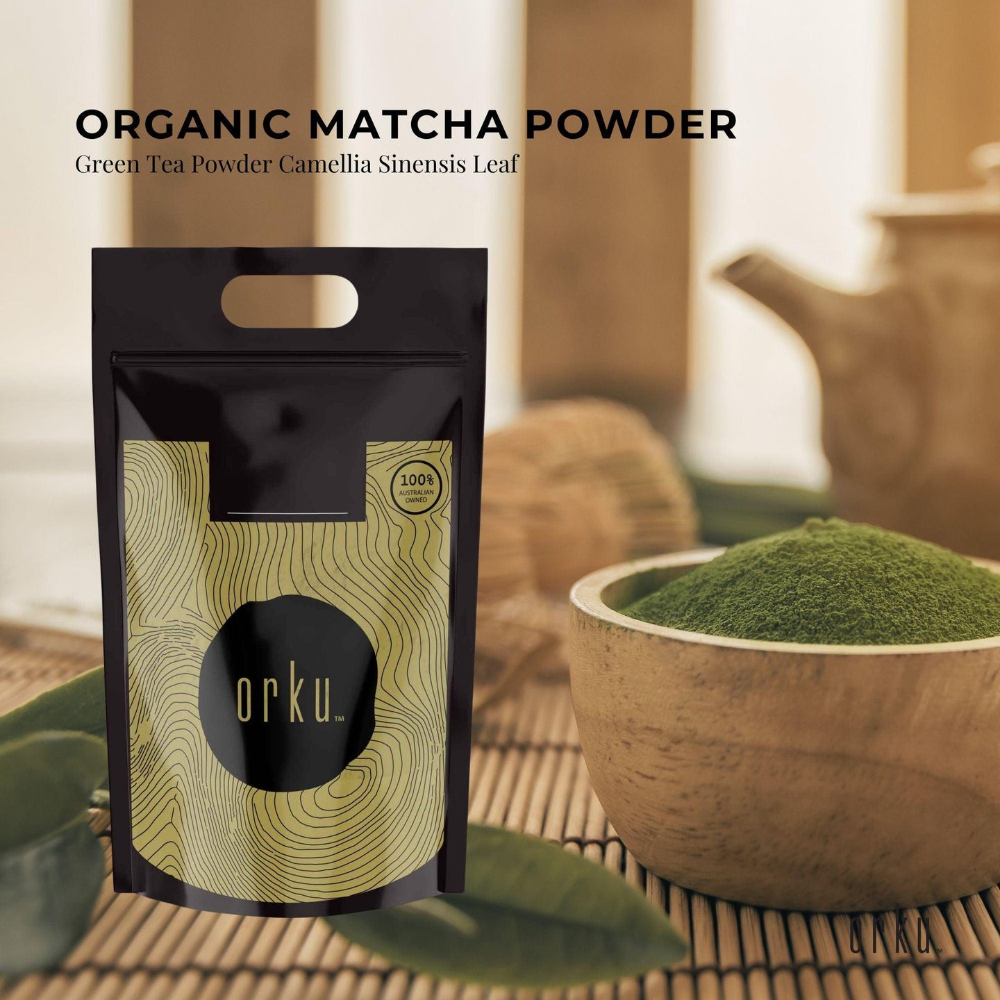 Buy 5Kg Organic Matcha Green Tea Powder Camellia Sinensis Leaf Supplement discounted | Products On Sale Australia