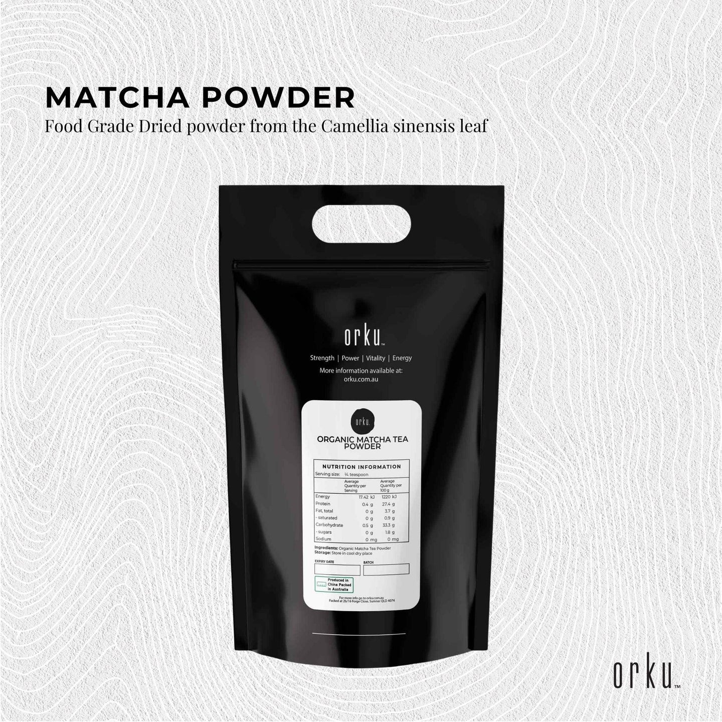 Buy 5Kg Organic Matcha Green Tea Powder Camellia Sinensis Leaf Supplement discounted | Products On Sale Australia