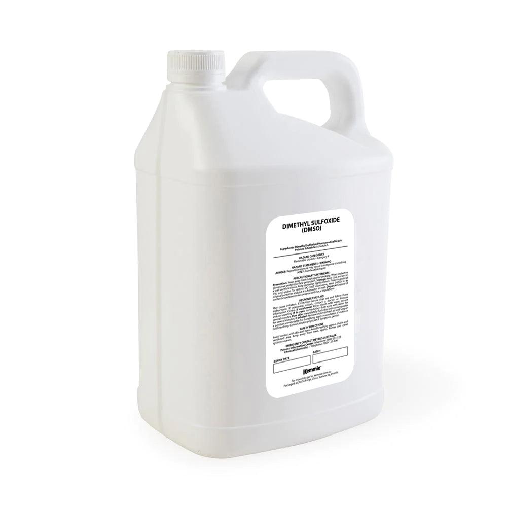 Buy 5L DMSO Liquid Dimethyl Sulfoxide 99.9% Pure Pharmaceutical Grade Solvent Bulk discounted | Products On Sale Australia