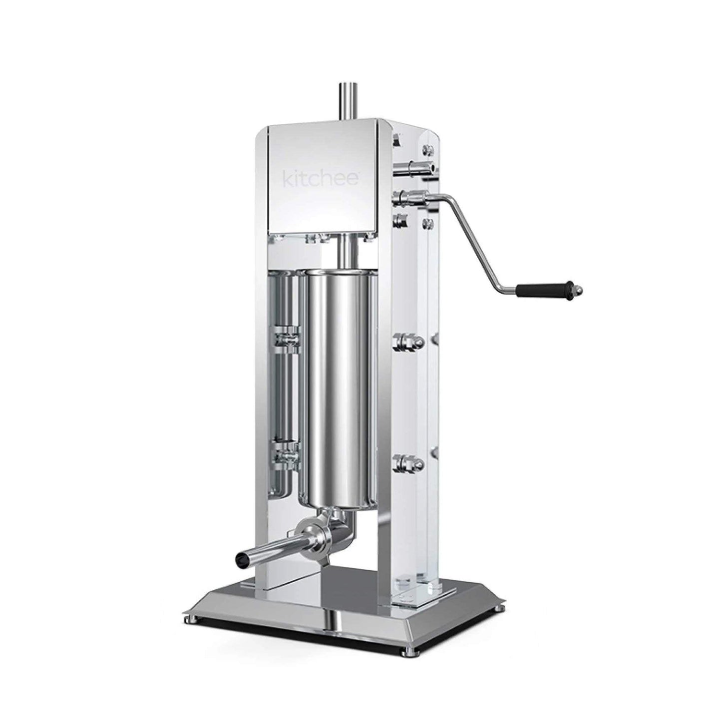 Buy 5L Manual Vertical Sausage Filler - Stainless Stuffer Meat Press Machine discounted | Products On Sale Australia