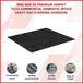 Buy 5m2 Box of Premium Carpet Tiles Commercial Domestic Office Heavy Use Flooring Charcoal discounted | Products On Sale Australia