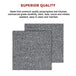 Buy 5m2 Box of Premium Carpet Tiles Commercial Domestic Office Heavy Use Flooring Grey discounted | Products On Sale Australia