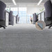 Buy 5m2 Box of Premium Carpet Tiles Commercial Domestic Office Heavy Use Flooring Grey discounted | Products On Sale Australia