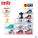 Buy 5PC Stackable Shoe Display Box Hard Acrylic Sneaker Storage Containers Case discounted | Products On Sale Australia