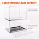 Buy 5PC Stackable Shoe Display Box Hard Acrylic Sneaker Storage Containers Case discounted | Products On Sale Australia