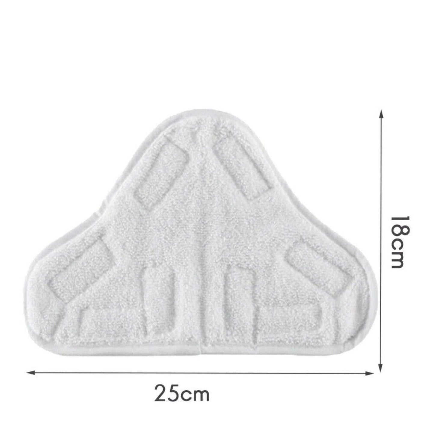 Buy 5PCS Stick On White Washable Cleaning Pads Microfiber For X5 Steam Mop H20 H2O discounted | Products On Sale Australia