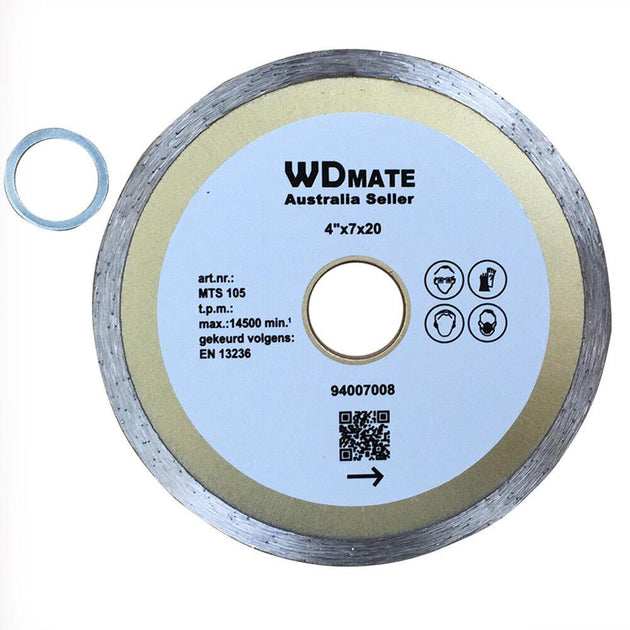 Buy 5x 105mm Wet Diamond Circular Saw Blade Cutting Disc Wheel Segment 4" 20mm Tile discounted | Products On Sale Australia
