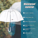 Buy 5x Clear Transparent Rain Walking Umbrella Parasol PVC Dome Wedding Party Favour discounted | Products On Sale Australia