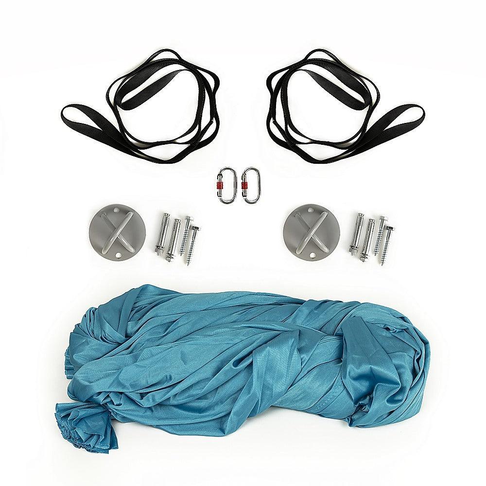 Buy 5x2.8m Yoga Pilates Aerial Silk Kit Swing Anti-Gravity Hammock discounted | Products On Sale Australia