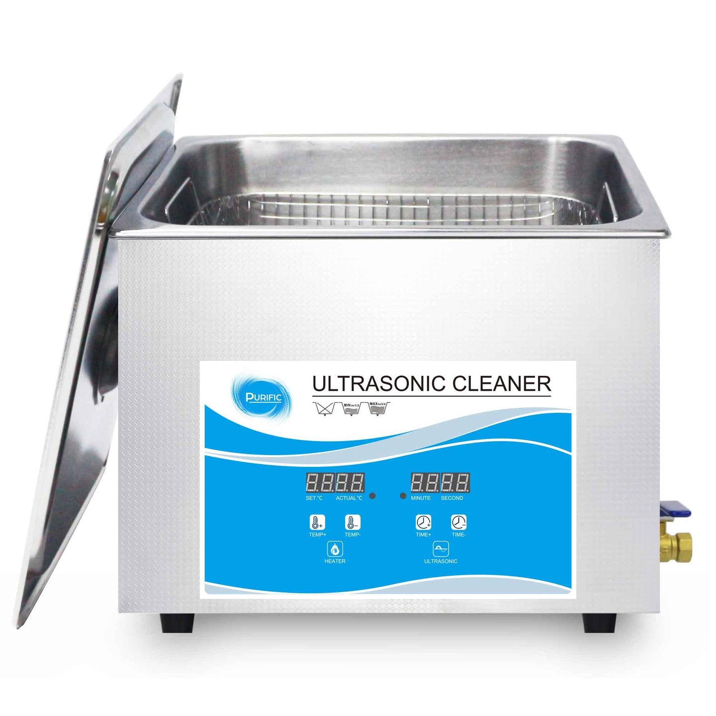 Buy 6.5L Digital Ultrasonic Cleaner Jewelry Ultra Sonic Bath Degas Parts Cleaning discounted | Products On Sale Australia