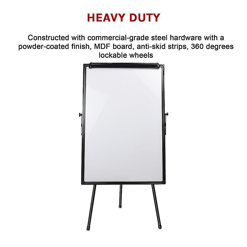 Buy 60 x 90cm Magnetic Writing Whiteboard Dry Erase w/ Height Adjustable Tripod Stand discounted | Products On Sale Australia