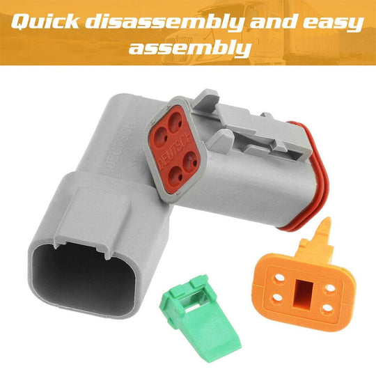 Buy 600PCS Deutsch DT Connector Plug Kit With Genuine Deutsch Crimp Tool Auto Marine discounted | Products On Sale Australia