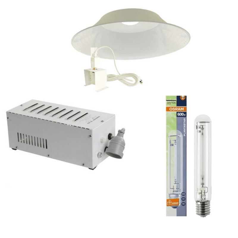 Buy 600w HPS Grow Light Kit with Osram Bulb and 730mm Deep Bowl Reflector discounted | Products On Sale Australia