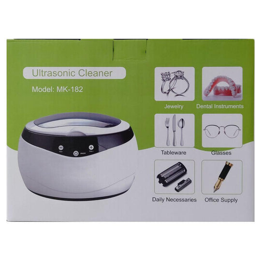 Buy 650ml Digital Ultrasonic Cleaner Ultra Sonic Bath Heated Parts Jewelry Cleaning discounted | Products On Sale Australia