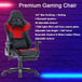 Buy 7 RGB Lights Bluetooth Speaker Gaming Chair Ergonomic Racing chair 165° Reclining Gaming Seat 4D Armrest Footrest Black discounted | Products On Sale Australia