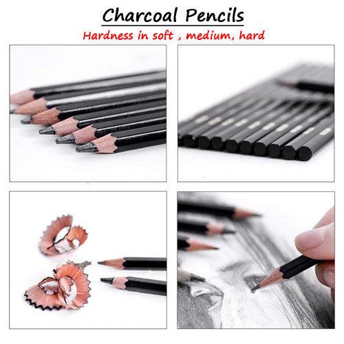 Buy 72pcs Professional Drawing Artist Kit Set Pencils and Sketch Charcoal Art Tools discounted | Products On Sale Australia