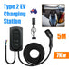 Buy 7kW 1 Phases EV Charging Station Touch Wallbox with App Control Vehicle Charger discounted | Products On Sale Australia