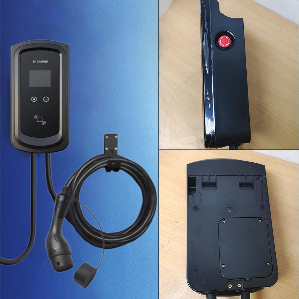 Buy 7kW 1 Phases EV Charging Station Touch Wallbox with App Control Vehicle Charger discounted | Products On Sale Australia