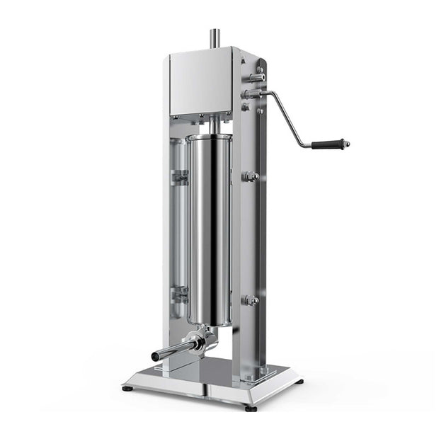 Buy 7L Manual Vertical Sausage Filler - Stainless Stuffer Meat Press Machine discounted | Products On Sale Australia