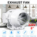 Buy 8" Inch Extractor Fan+Remote Duct Hydroponic Air Circulation Exhaust Vent discounted | Products On Sale Australia