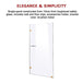 Buy 800 x 2100mm Frameless 10mm Safety Glass Shower Screen discounted | Products On Sale Australia