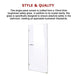 Buy 800 x 2100mm Frameless 10mm Safety Glass Shower Screen discounted | Products On Sale Australia