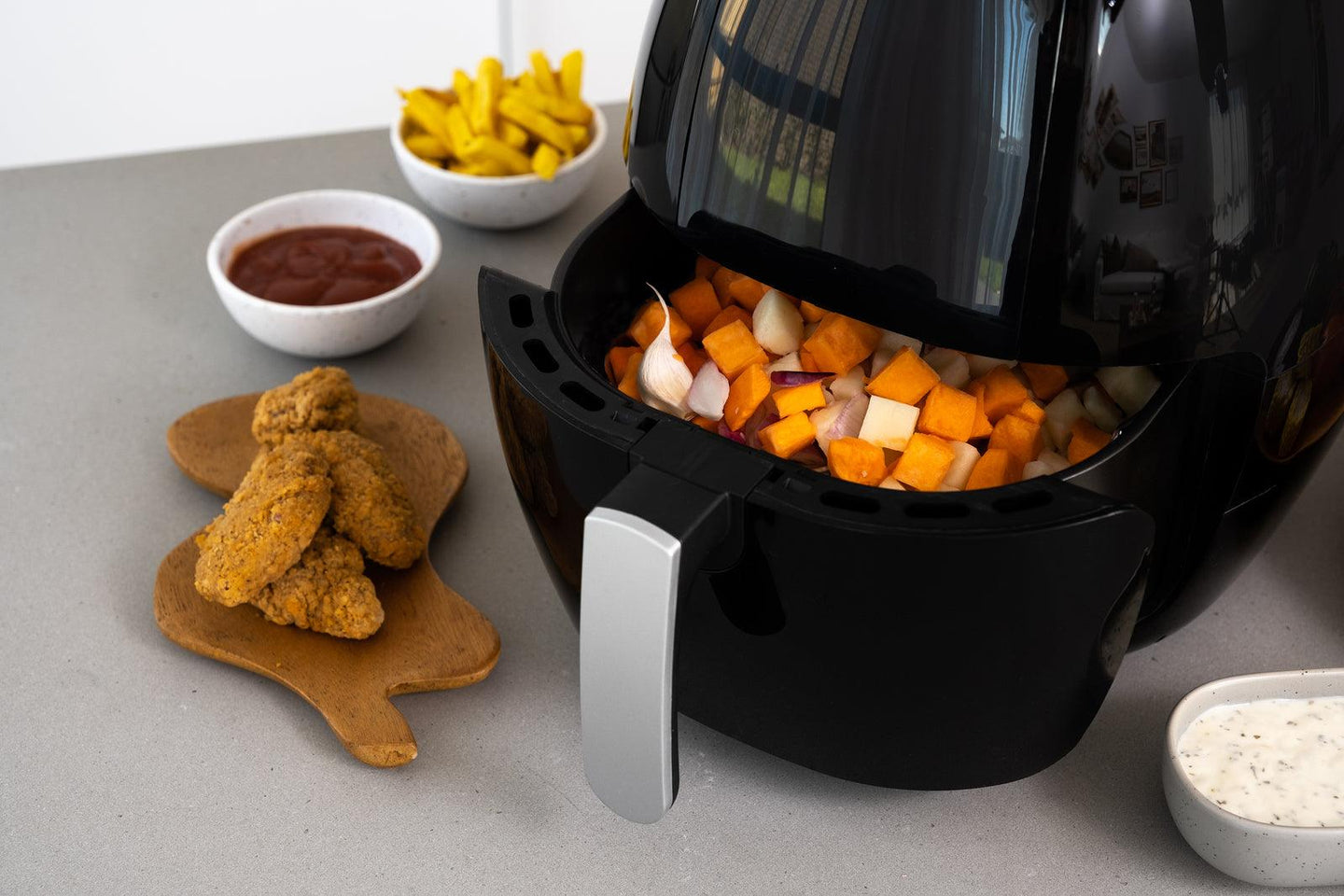 Buy 8L Digital Air Fryer, 1800W, Non-Stick, 8 Cooking Programs discounted | Products On Sale Australia