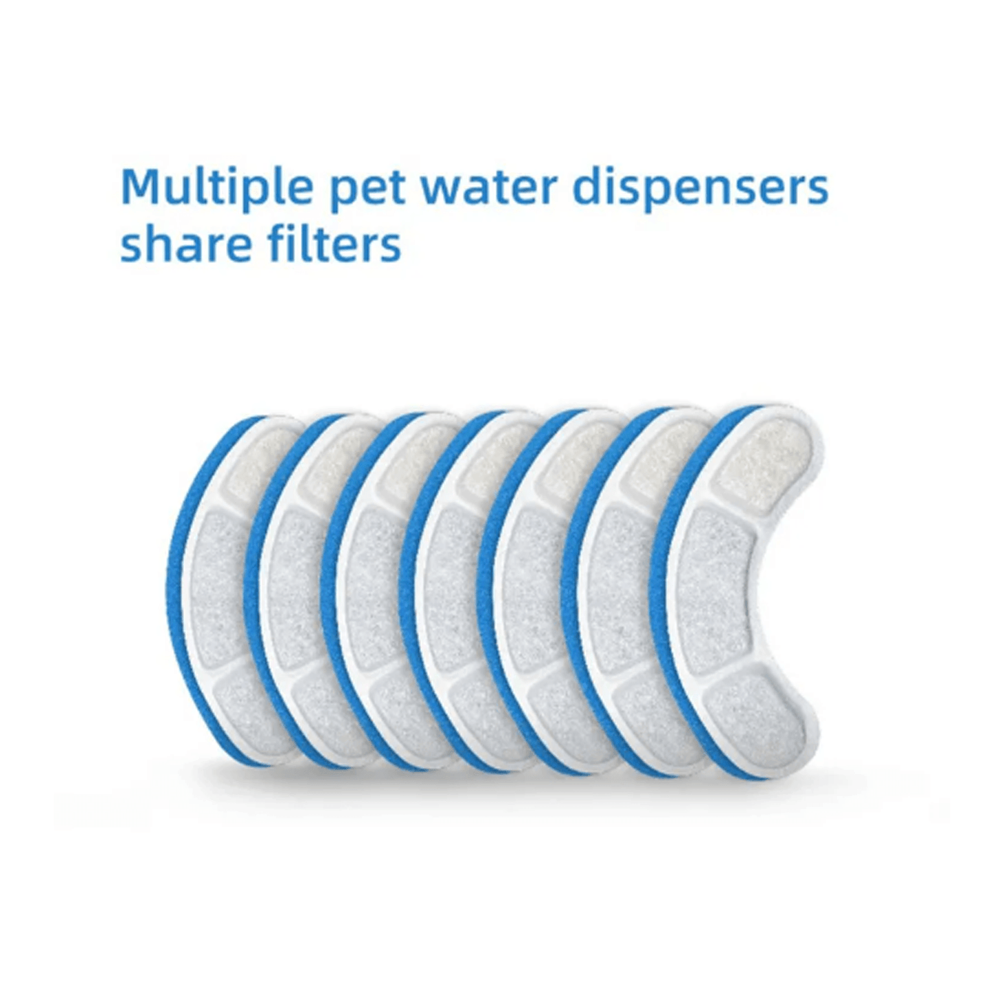 Buy 8PCS Filter Electric Pet Water Fountain Automatic Sensor Drinking Dispenser Filter discounted | Products On Sale Australia