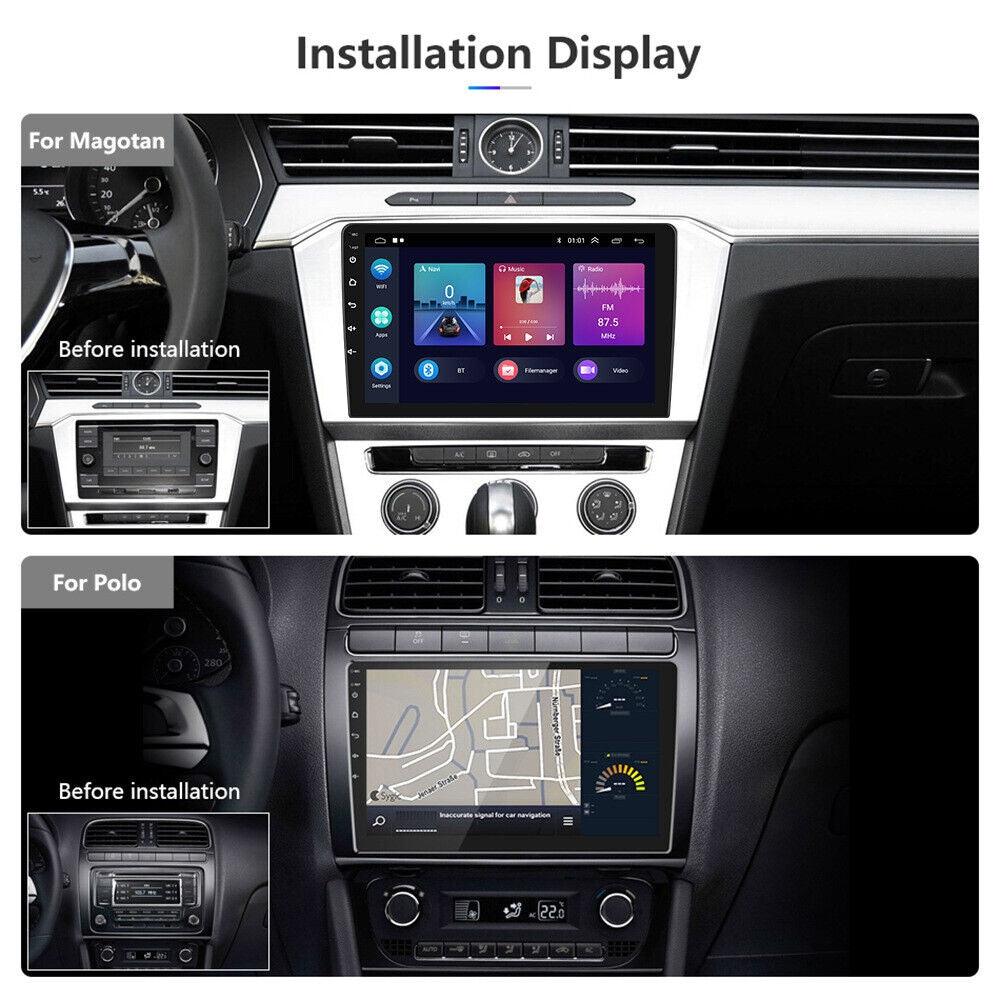 Buy 9" Car Radio 2 DIN GPS FM RDS WIFI w/ Rear Camera For Android Auto IOS CarPlay discounted | Products On Sale Australia