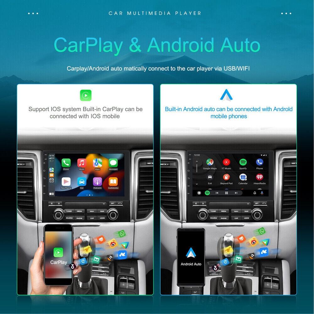 Buy 9" Car Radio 2 DIN GPS FM RDS WIFI w/ Rear Camera For Android Auto IOS CarPlay discounted | Products On Sale Australia