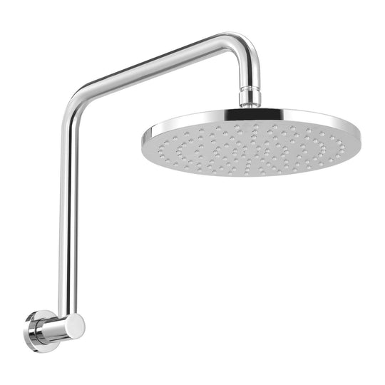 Buy 9'' Rain Shower Head Overhead High-pressure Swivel Chrome discounted | Products On Sale Australia