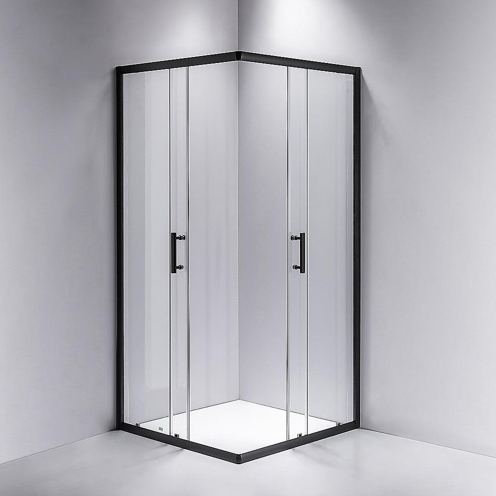 Buy 900 x 1200mm Sliding Door Nano Safety Glass Shower Screen By Della Francesca discounted | Products On Sale Australia