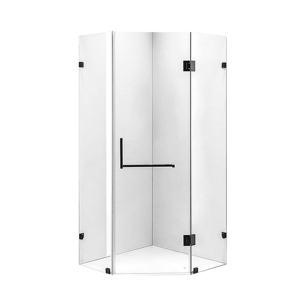 Buy 900 x 900mm Frameless 10mm Glass Shower Screen By Della Francesca discounted | Products On Sale Australia