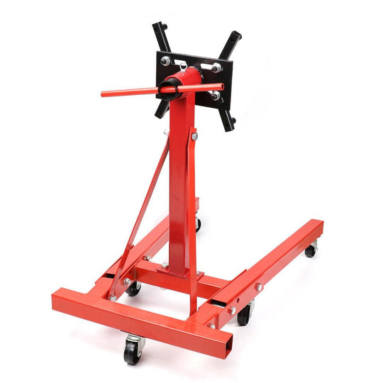 Buy 900kg Engine Stand Heavy Duty Industrial Workshop Cars Auto Crane Hoist discounted | Products On Sale Australia